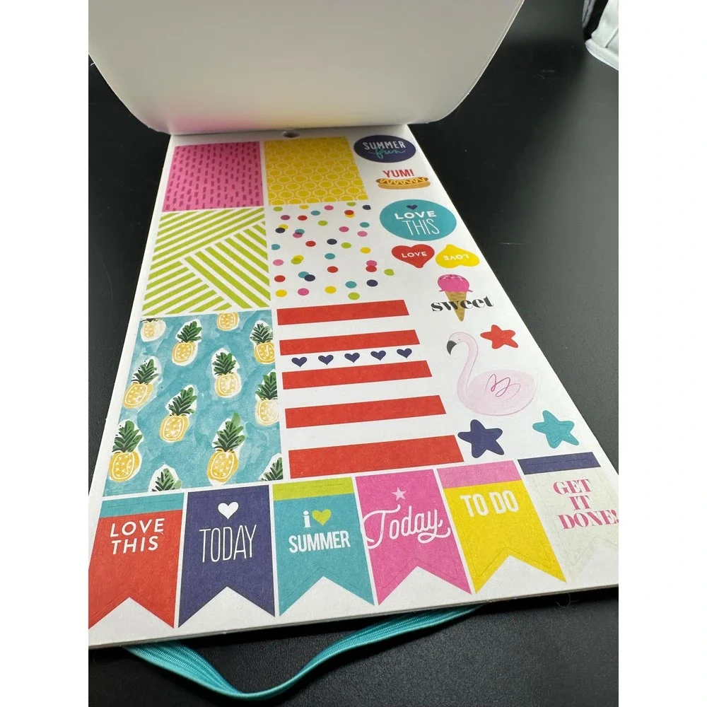 Erin Condren‎ The Happy Planner Seasonal Sticker Book 1557 pieces 90% complete
